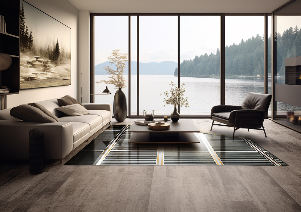 Topná fólie v interiéru