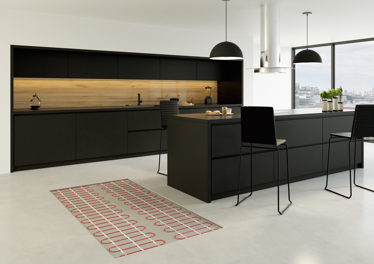 Topná rohož kuchyně